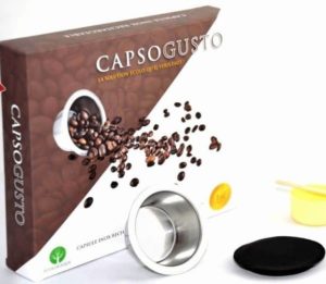 Capsules rechargeables et réutilisables, adaptables et compatibles DOLCE GUSTO