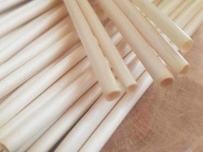 Pailles de blé x 50